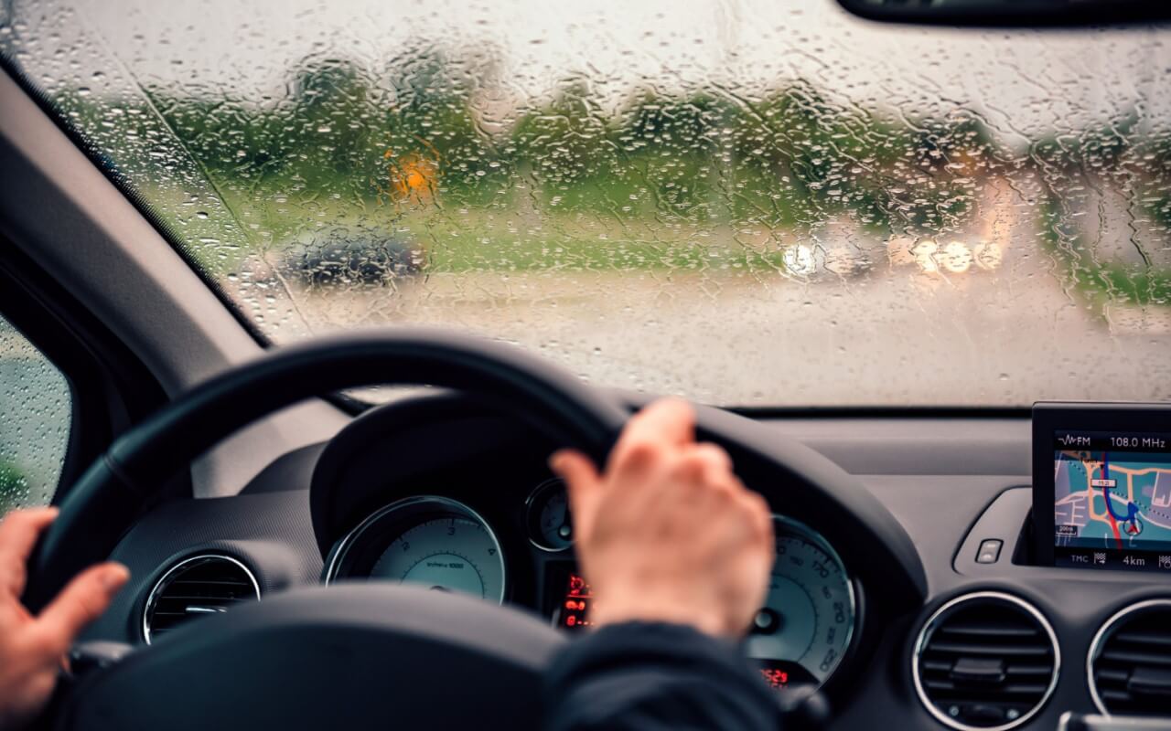 conduzir com chuva