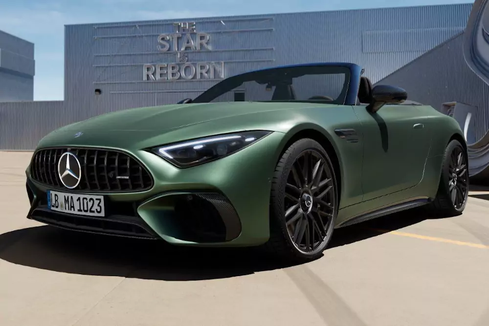 mercedes-amg-sl Mercedes AMG SL Roadster, carro desportivo descapotável