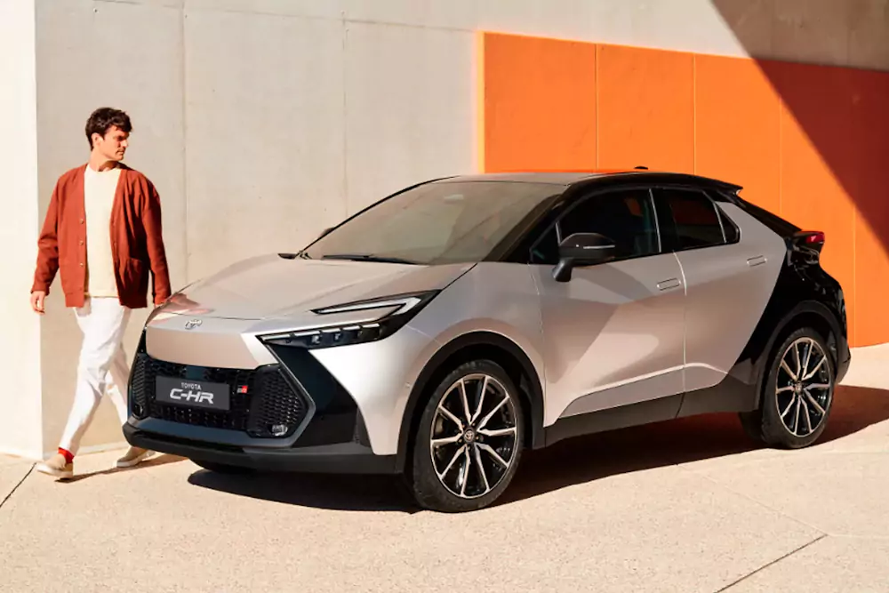 toyota-chr-suv toyota chr - melhor suv hibrido