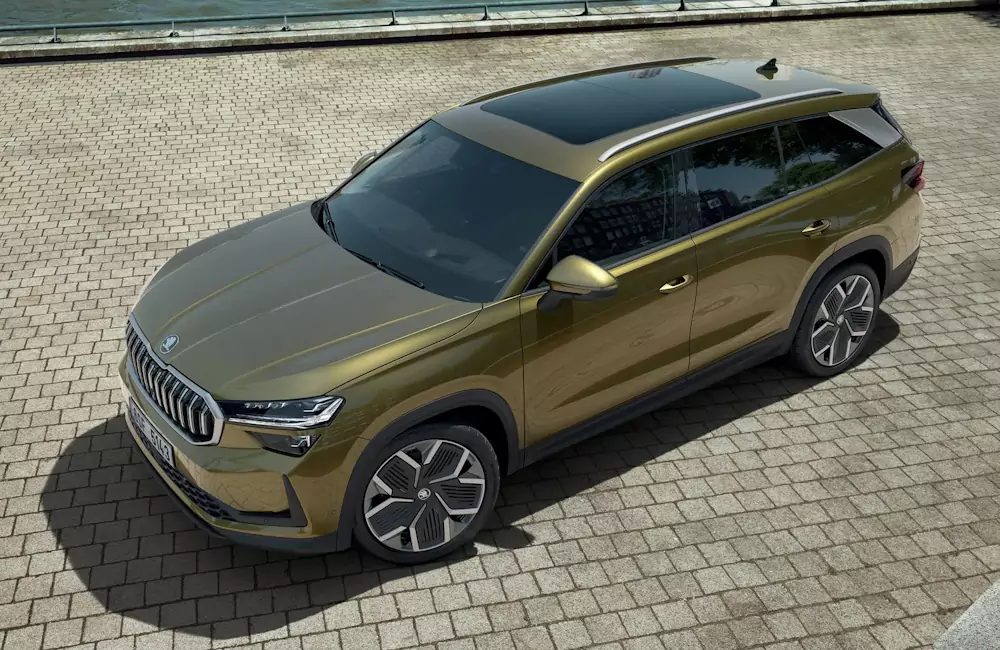 Škoda Kodiaq iV híbrido plug-in visto de frente