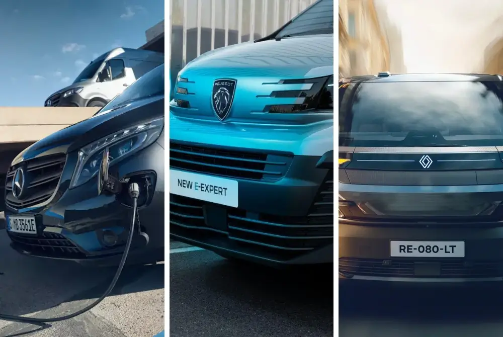 Renault Trafic, Mercedes-Benz Vito e Peugeot Expert