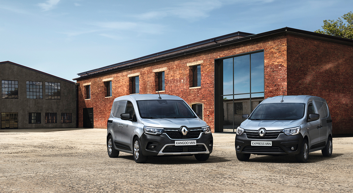 Novos comerciais ligeiros: renault kangoo van e express van