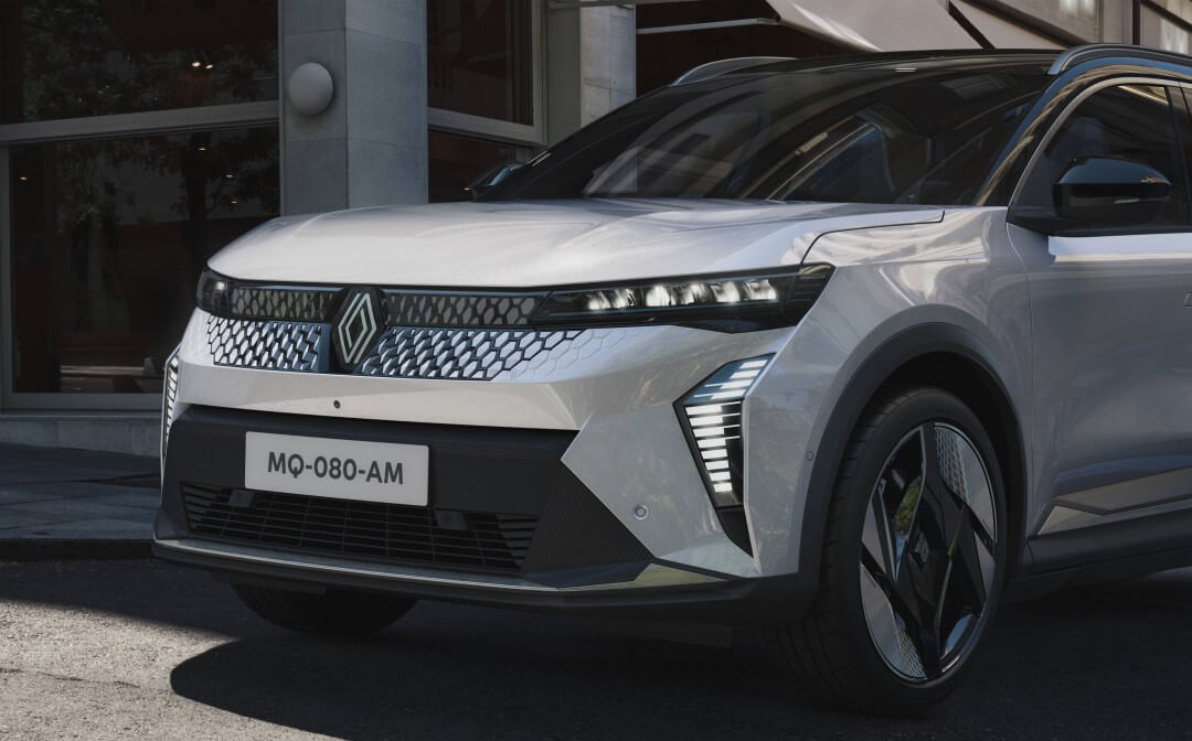 frente do Renault Scenic E-Tech Eletrico