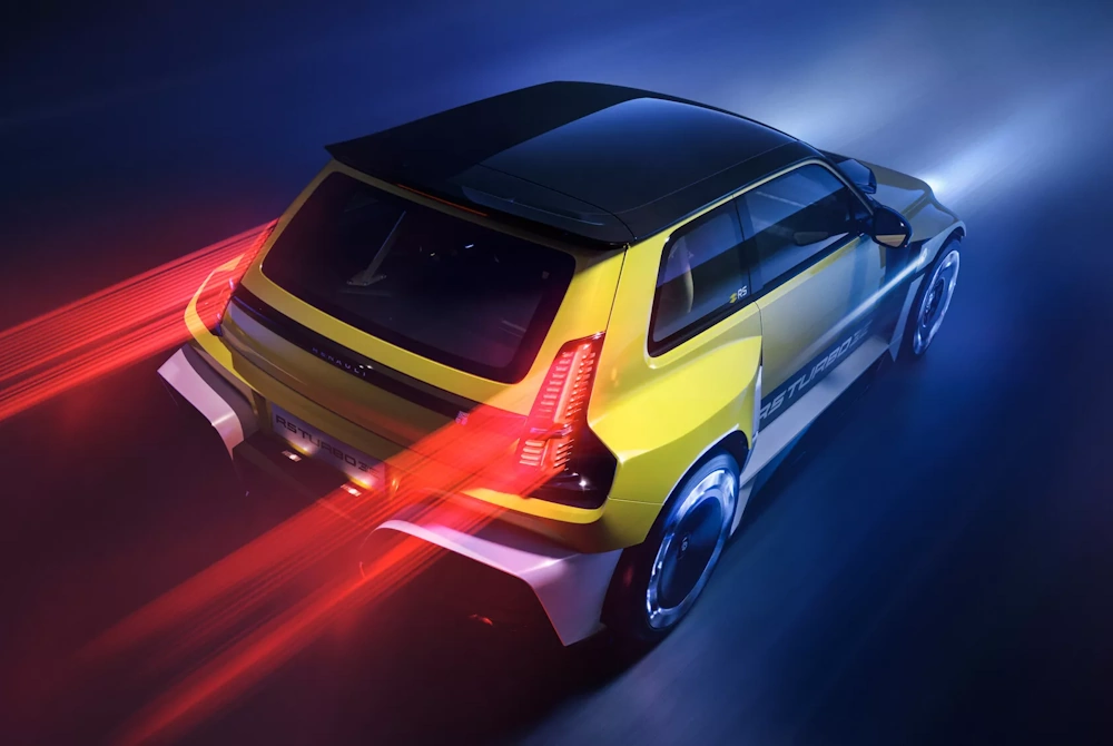 renault-5-turbo-3e-farois Renault 5 Turbo 3e faróis traseiros