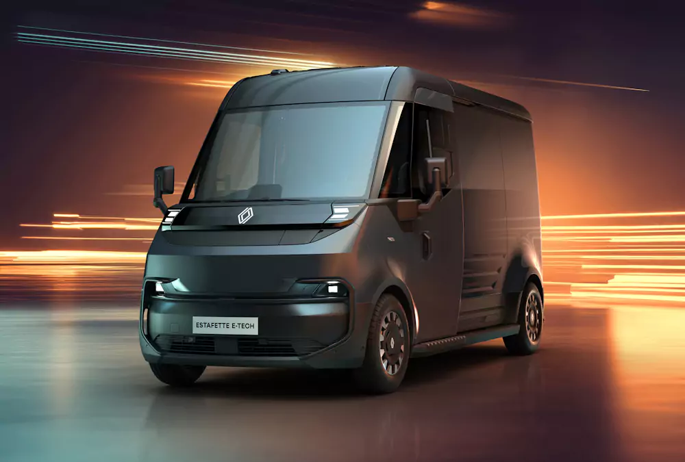 Renault Estafette E-Tech 100% elétrico