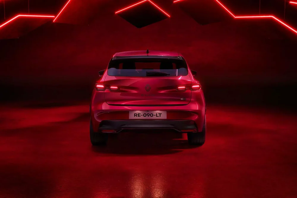 vista traseira do novo Renault Clio 2026