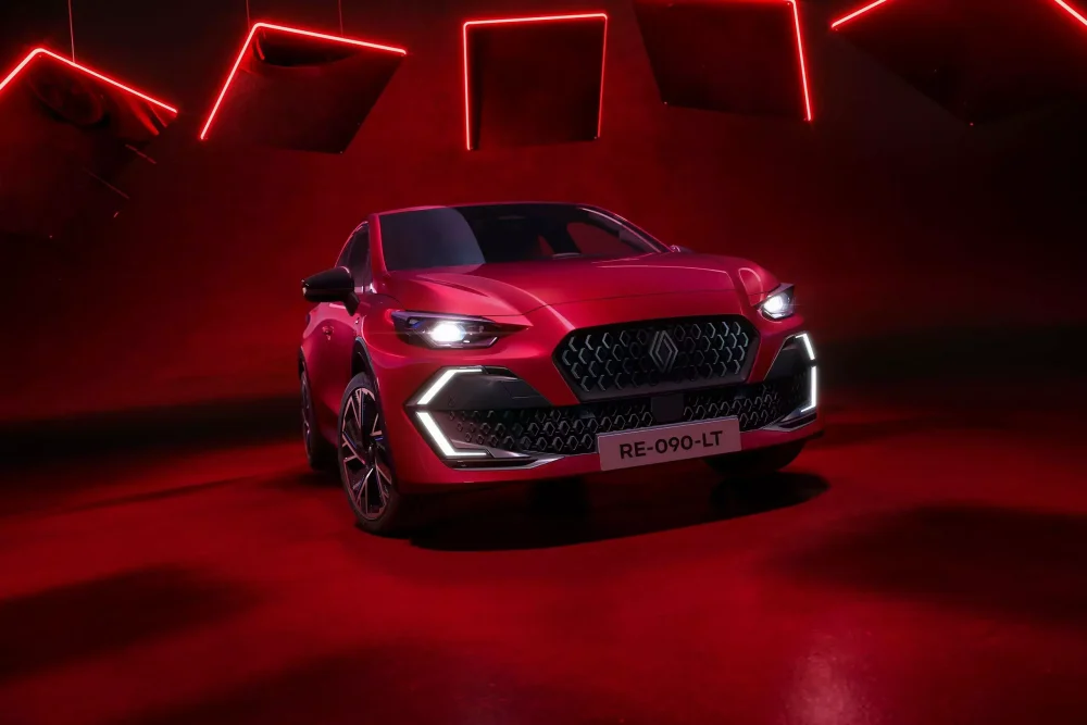 vista frontal do novo Renault Clio 2026