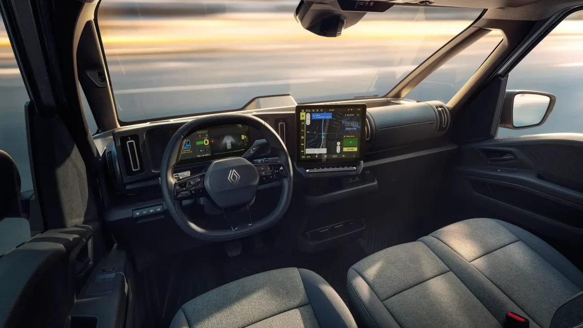 Renault Traffic Van E-Tech interior