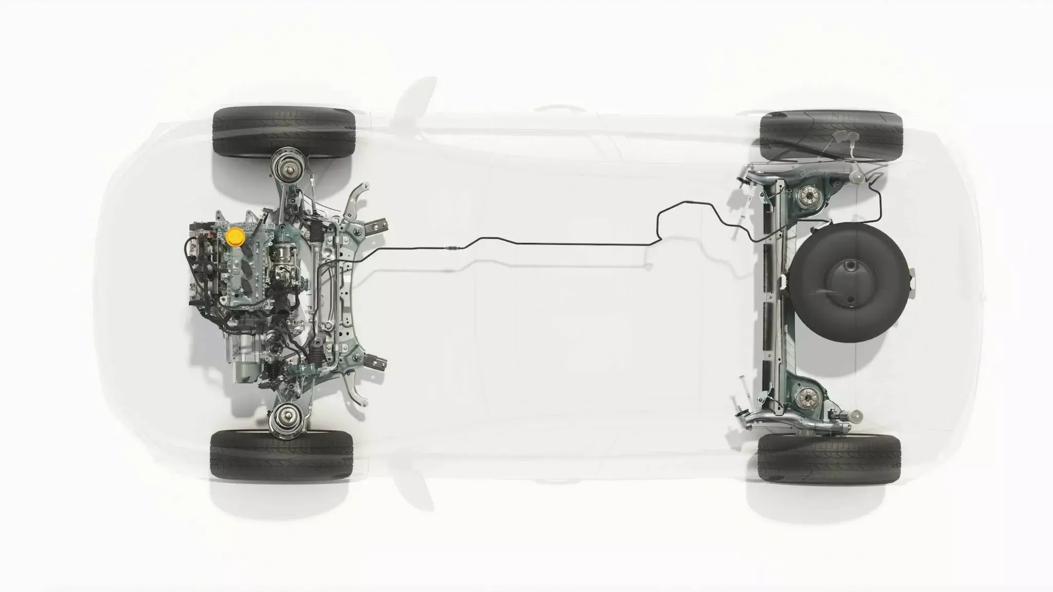 Ilustração do sistema GPL tecnologia ECO-G Renault