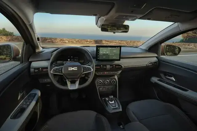Interior do Dacia Sandero Stepway 2026