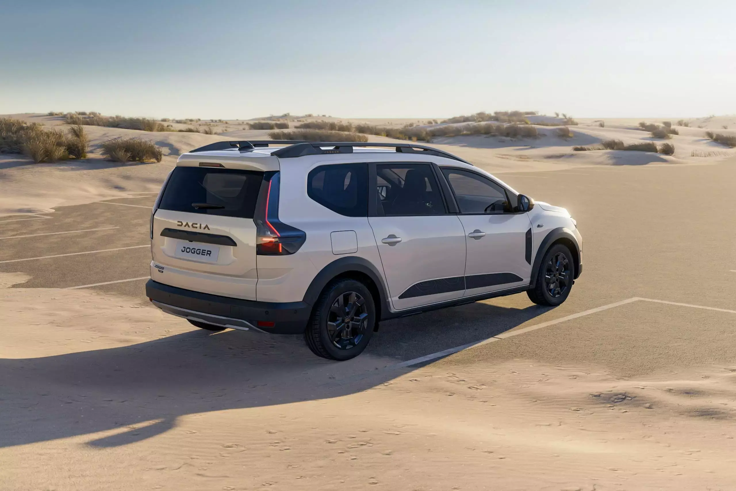 Vista traseira do Dacia Jogger 2026