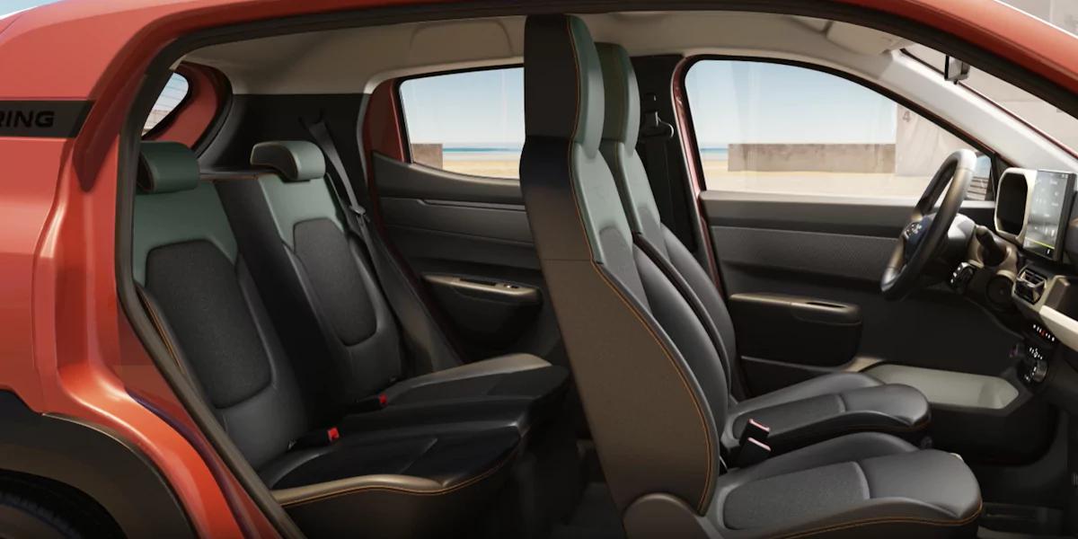 interior-spring interior dacia elétrico