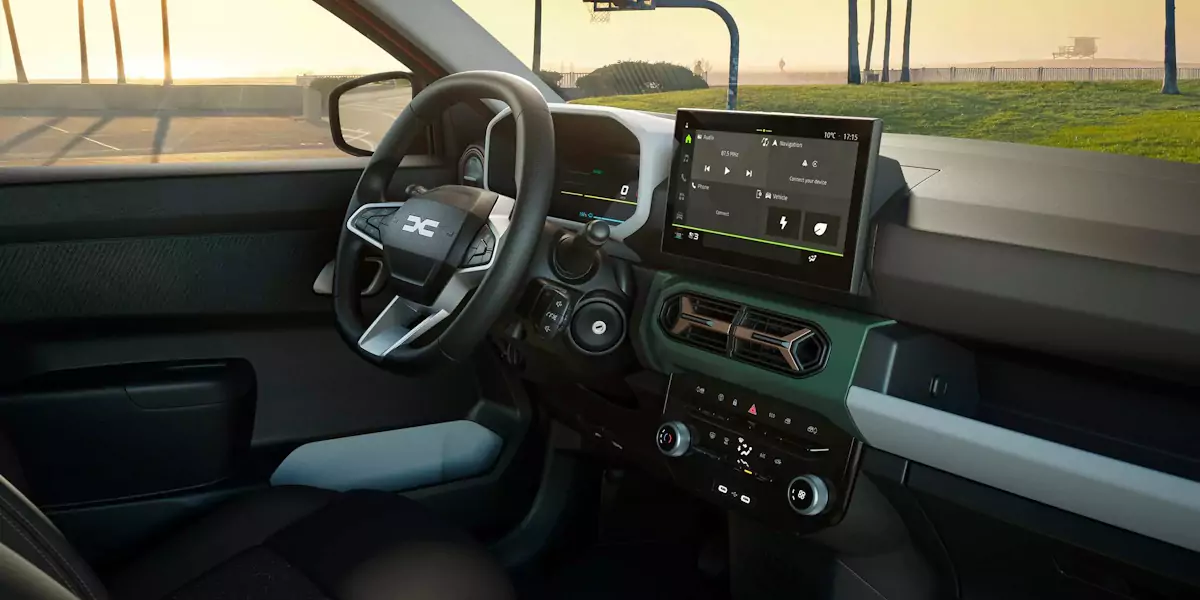 painel-digital-spring painel digital dacia elétrico