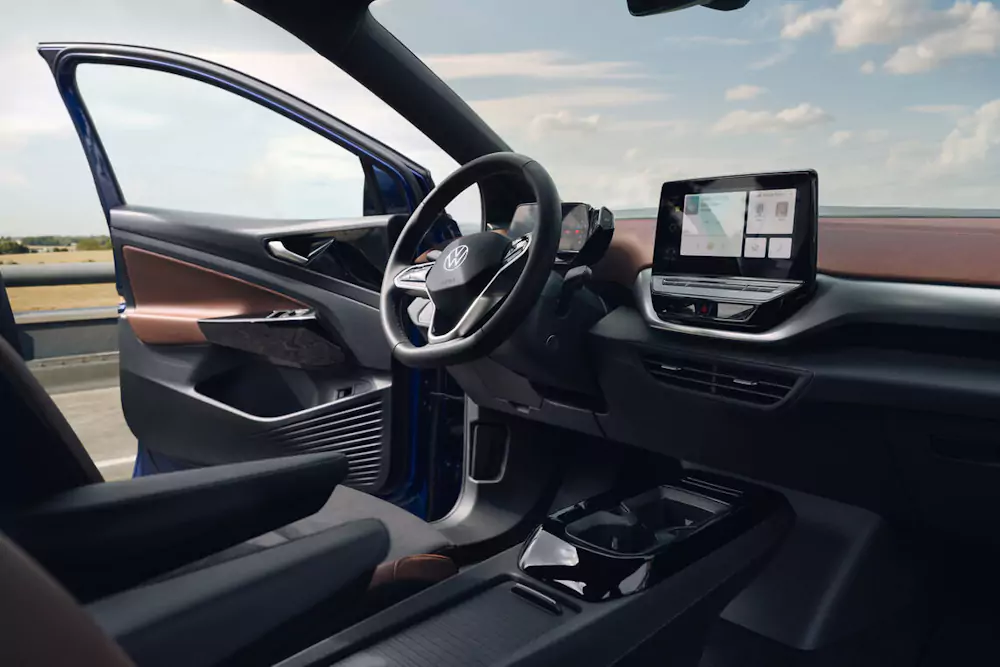 cockpit-id4 cockpit e tecnologia volkswagen elétrico