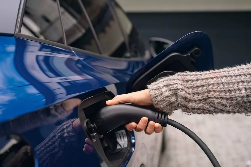 id4-carregamento Volkswagen elétrico ID.4 a carregar