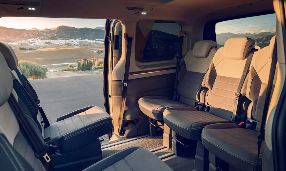 multivan-7-lugares Volkswagen multivan t7 interior