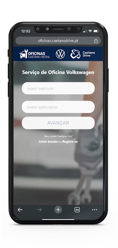 marcar-oficina-VW mock-up marcar oficina Volkswagen