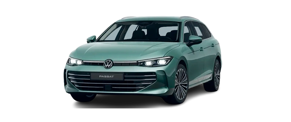 Volkswagen Passat verde