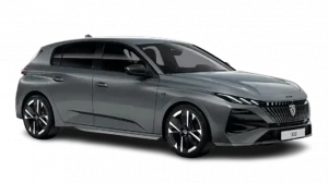 Novo Peugeot 308 2025 na cor cinza