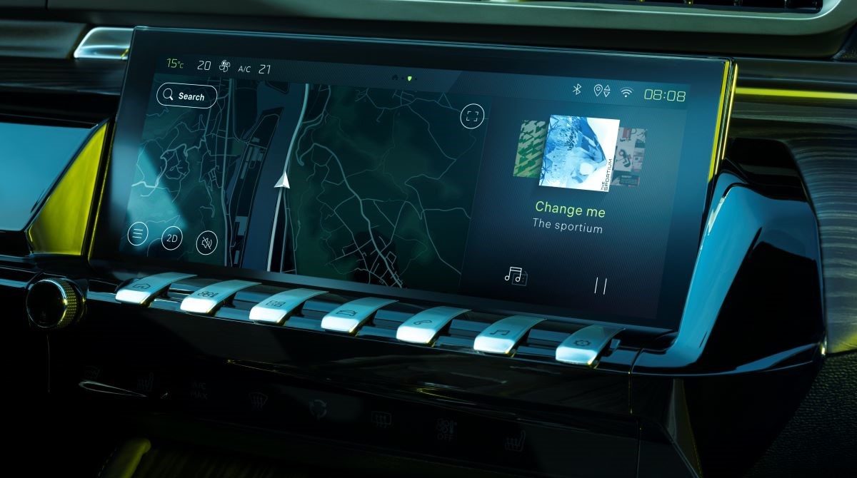 Tecnologia Peugeot 508 PSE