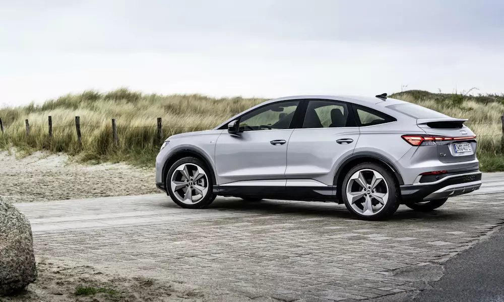 q4-e-tron-sportback audi q4 e-tron sportbcak: 100% elétrico versão suv coupé