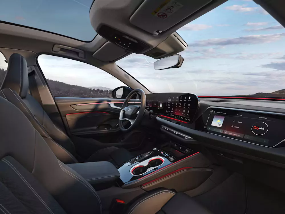 audi-a6-interior interior Audi A6 2025