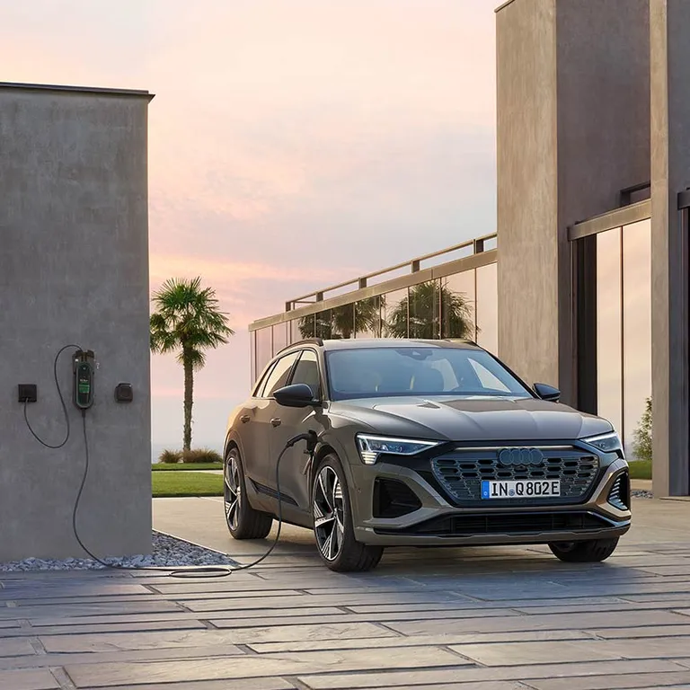 carregamento-audi Audi elétrico a carregar