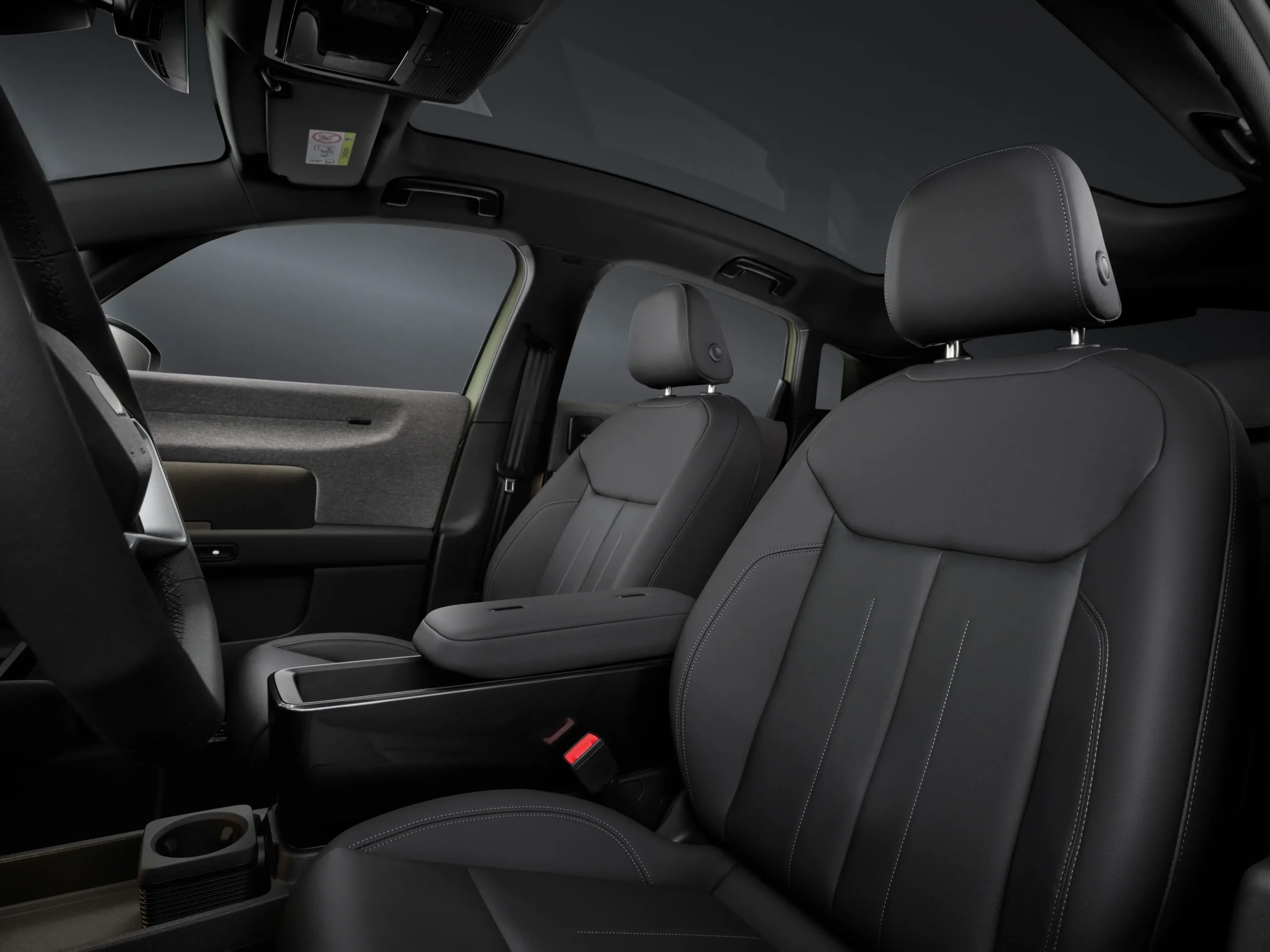 Audi A2 e-tron vista interior dos bancos