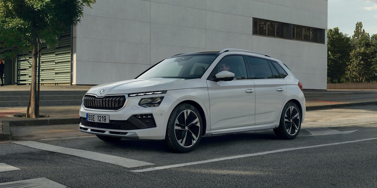 exterior-kamiq exterior do SUV Skoda Kamiq