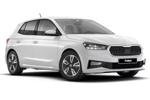 Skoda Fabia branco a gasolina