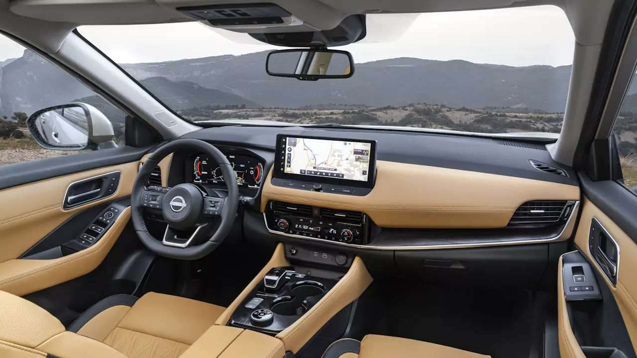 interior-nissan-xtrail interior Nissan X-Trail