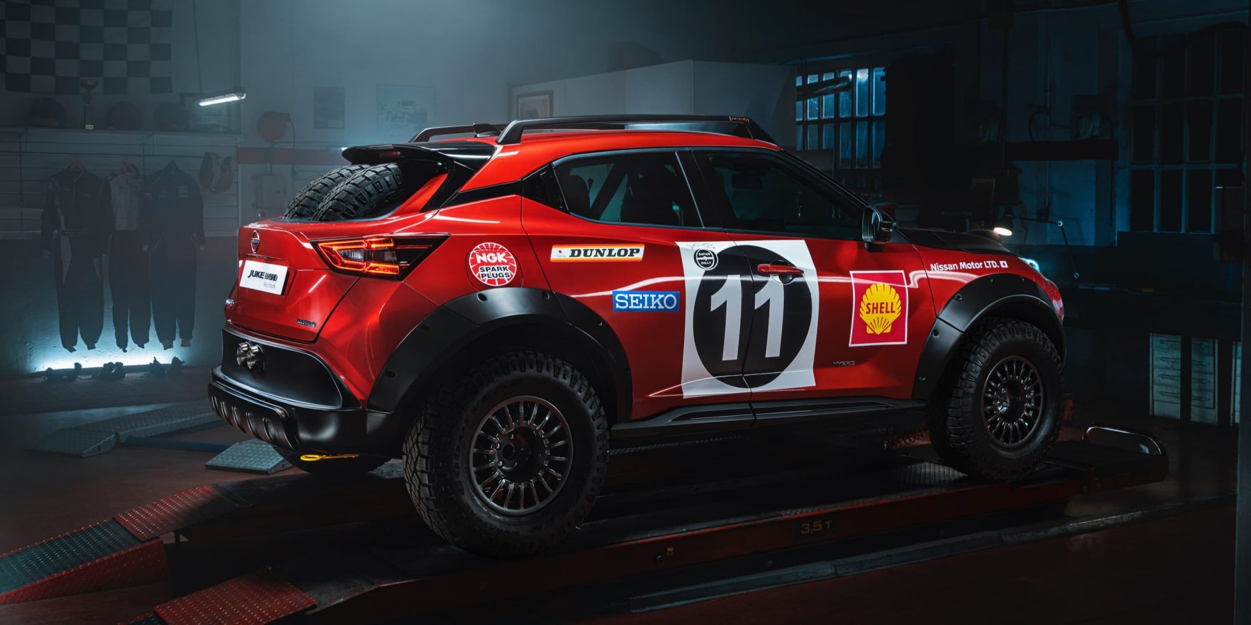 lateral-nissan-juke-hybrid-rally-tribute lateral do nissan juke hybrid rally tribute