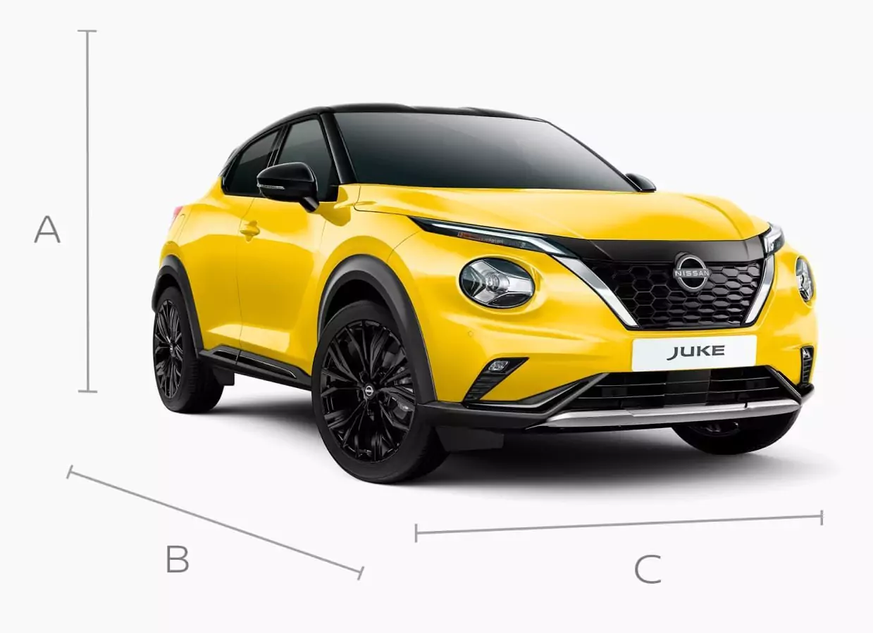 medidas-nissan-juke medidas e dimensões Juke 2024