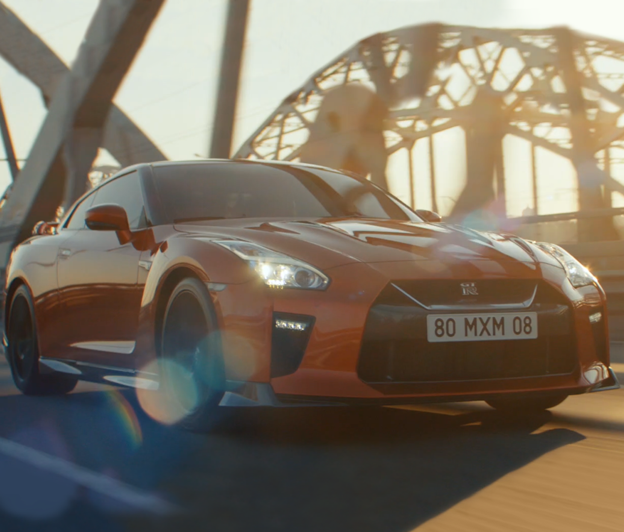 exterior do Nissan GT-R