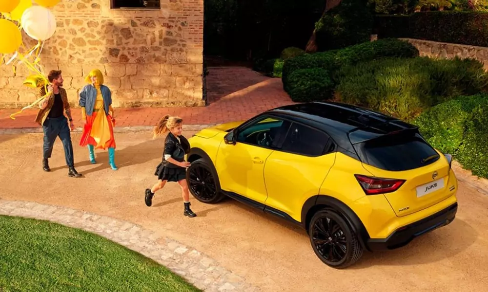 novo-nissan-juke Novo Nissan Juke amarelo, design