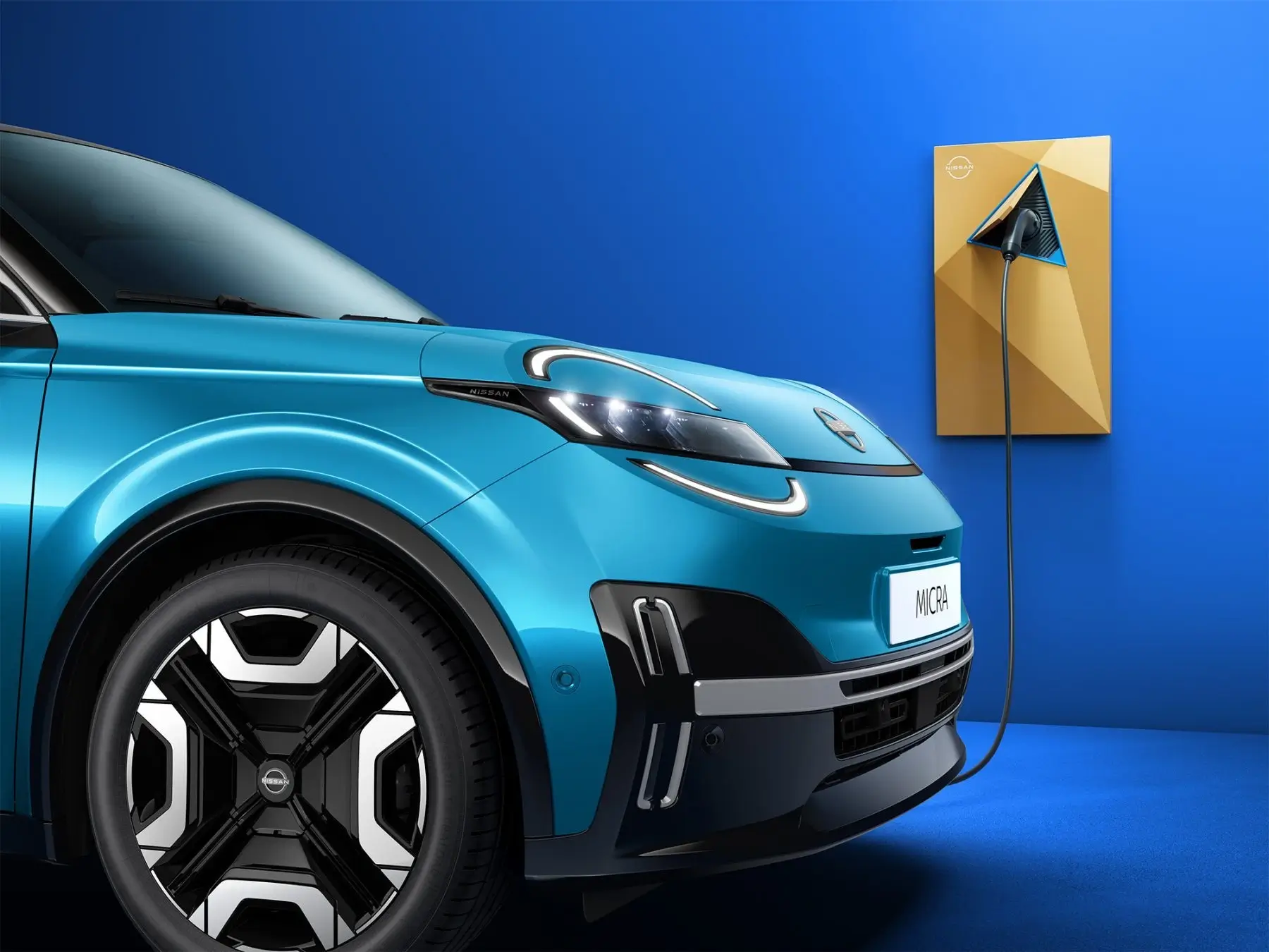 Nissa Micra a carregar