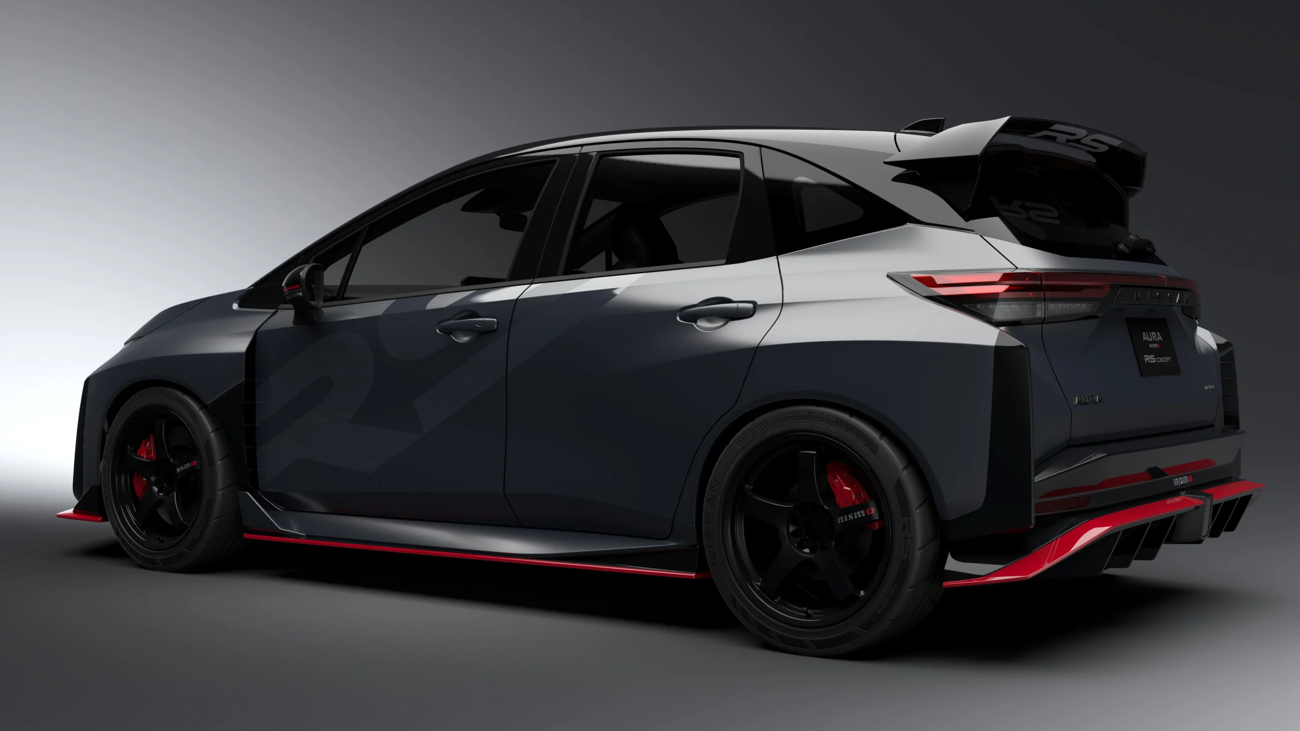 Nissan Aura NISMO RS Concept visto de trás