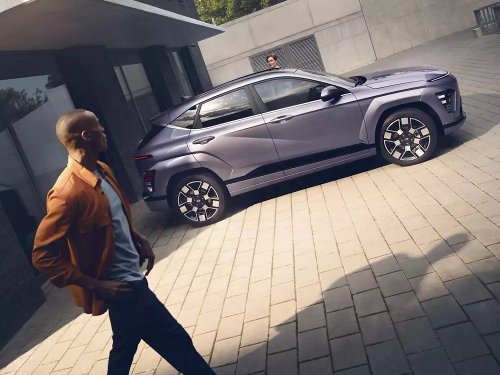 design exterior do hyundai kauai elétrico