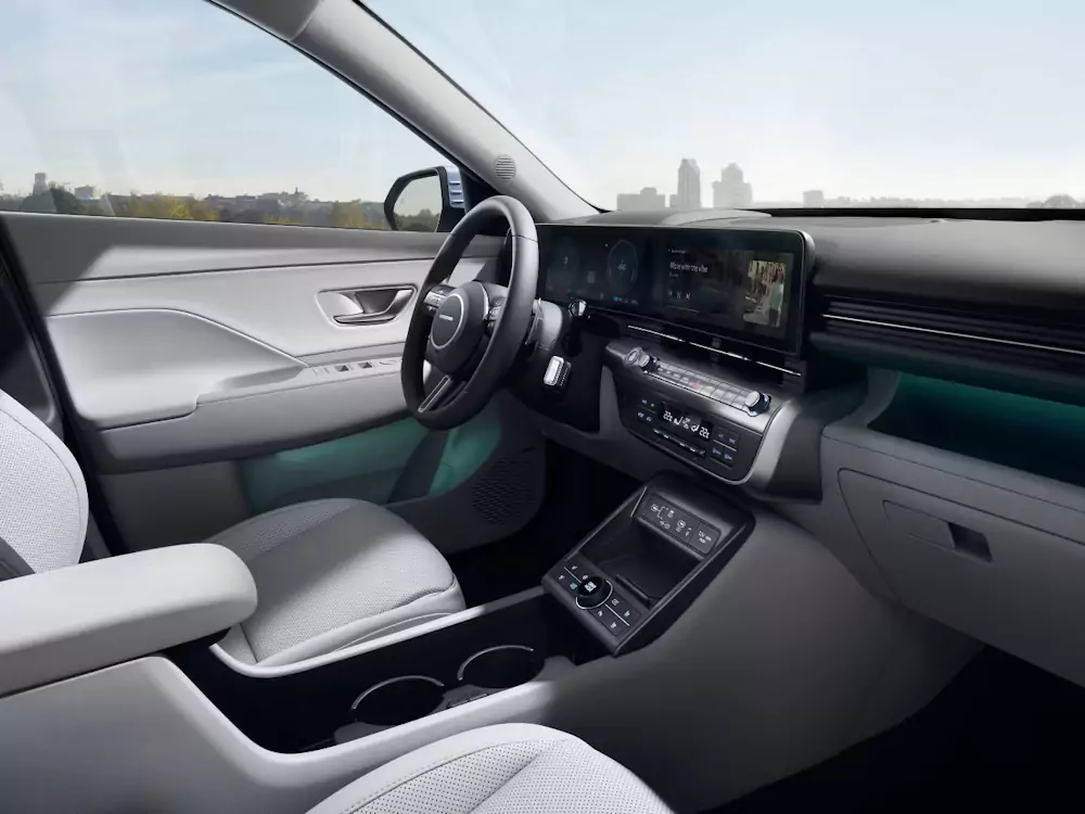 Hyundai Kauai elétrico interior
