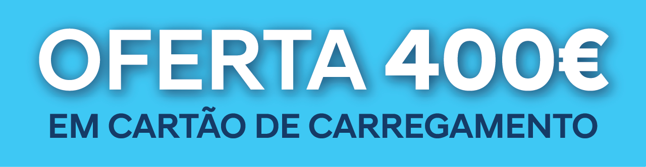Oferta 400€ em cartão de carregamento