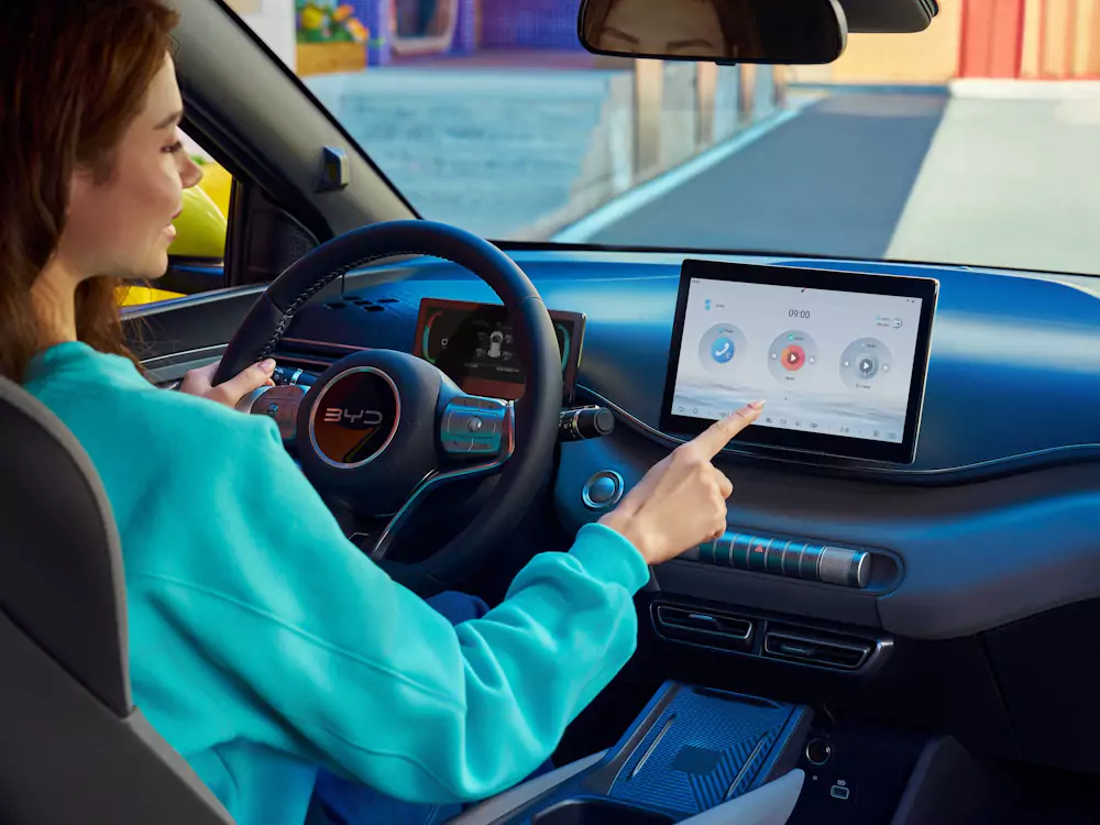 cockpit-byd-dolphin-surf cockpit BYD