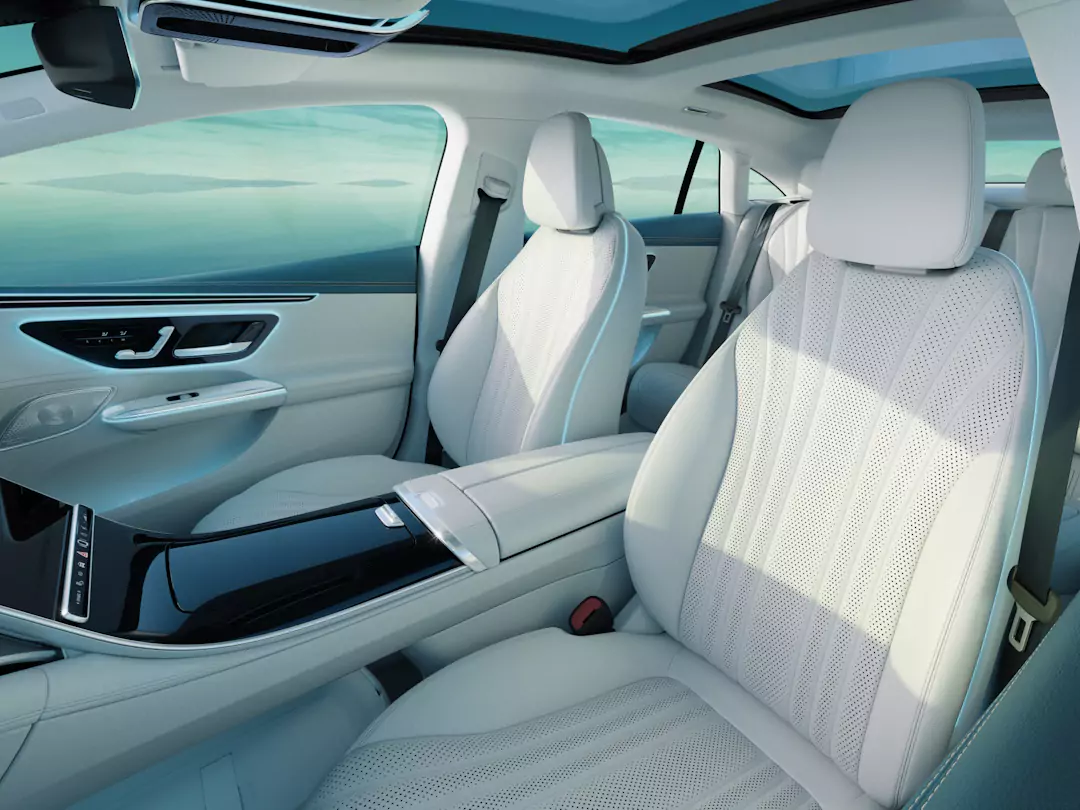 bancos-eqe bancos e interior da limousine EQE