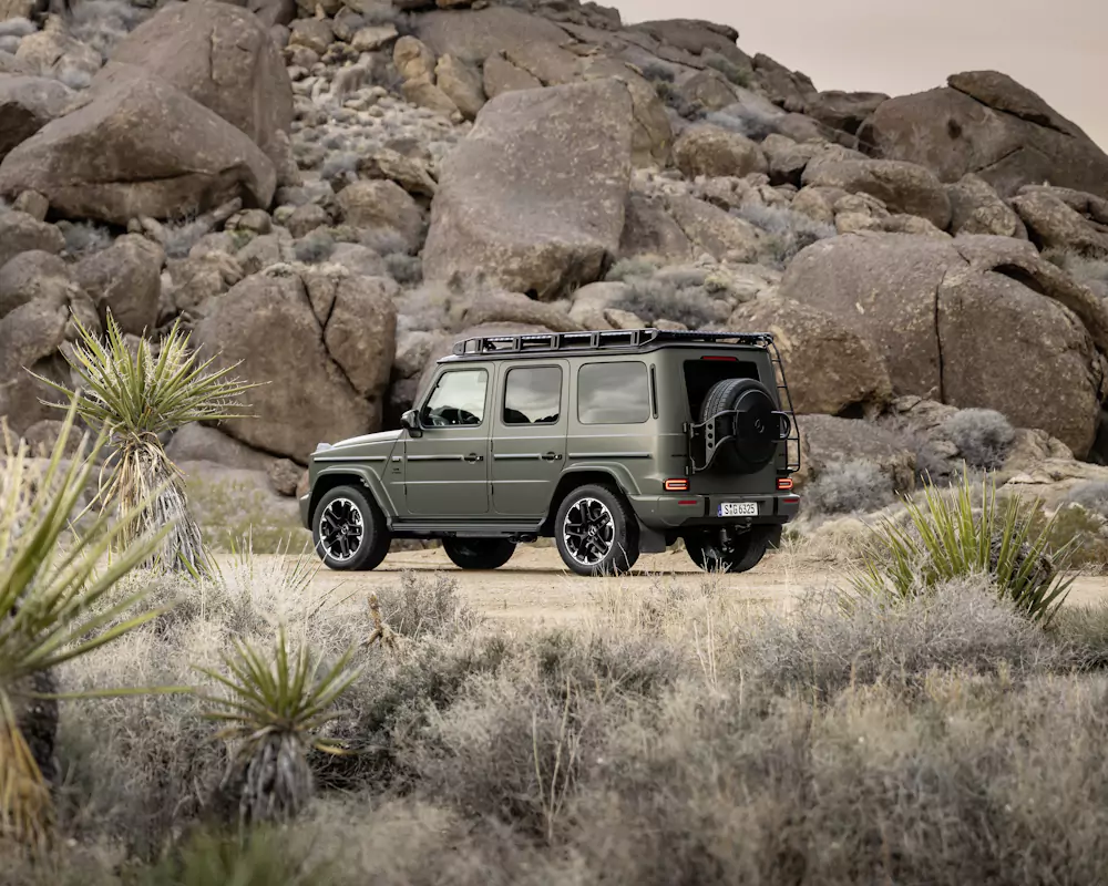 jipe-mercedes design exterior do jipe Mercedes