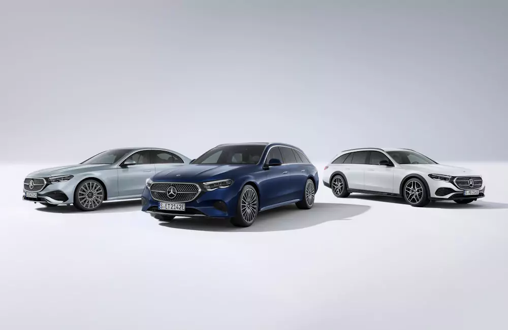 mercedes-benz-e-versões Mercedes-Benz E versões