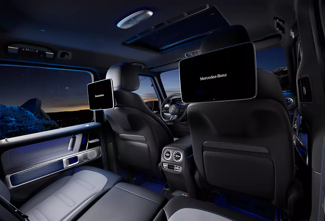 mercedes-g-interior Mercedes G interior