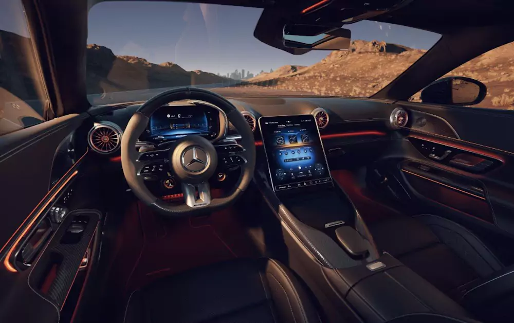 tecnologia-amg-gt cockpit digital AMG
