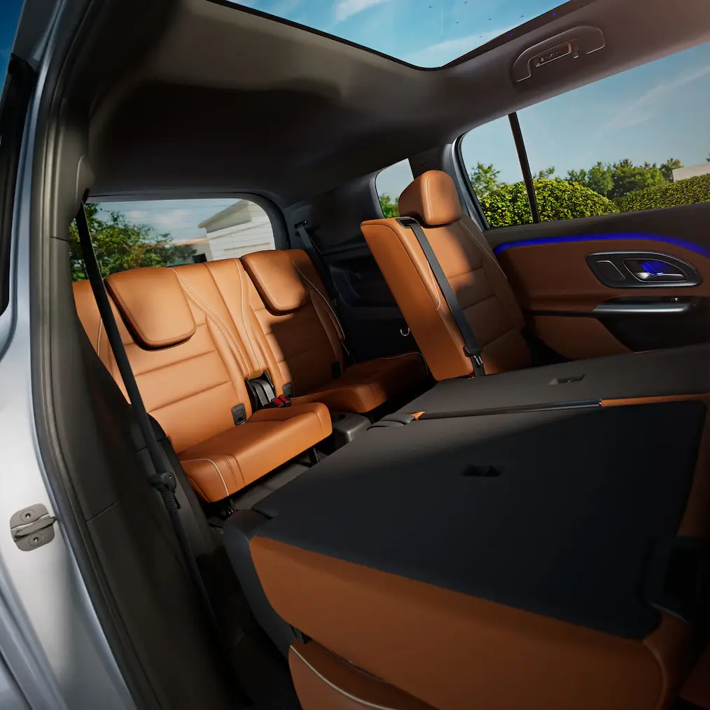 glb-eletrico-3 vista interior do Mercedes-Benz GLB elétrico