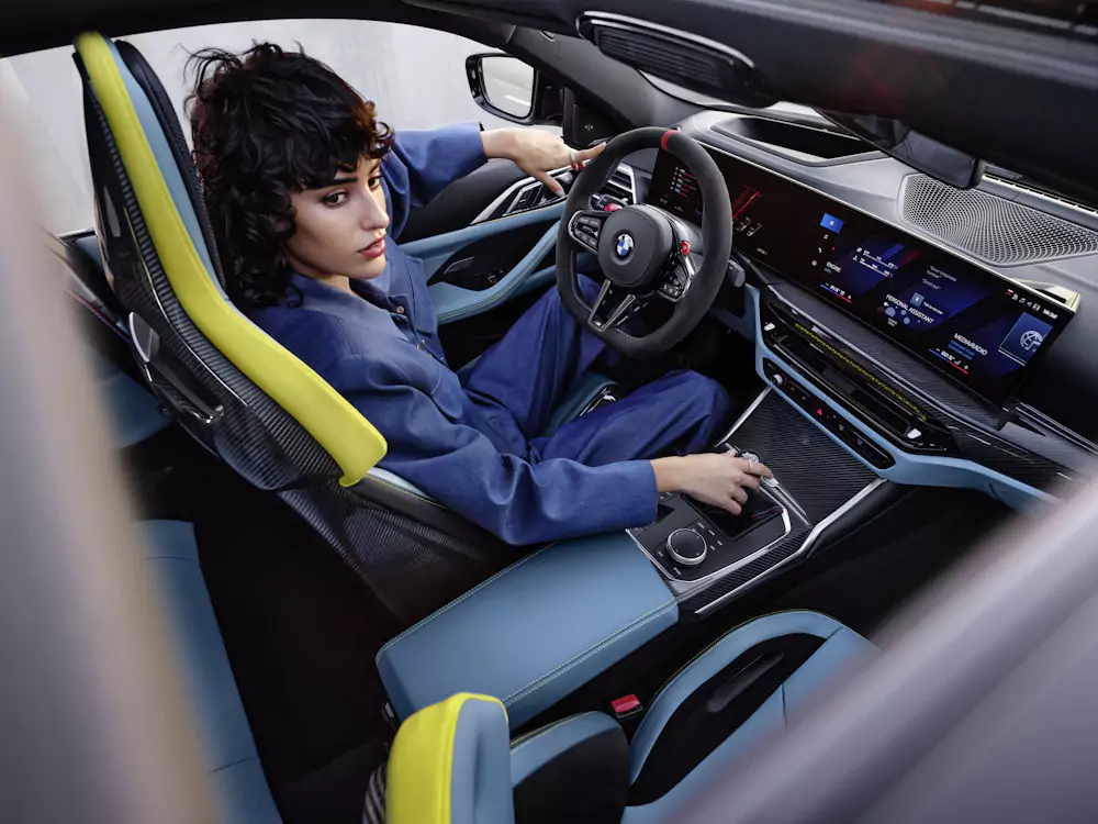 interior-m4 interior M4 carro desportivo