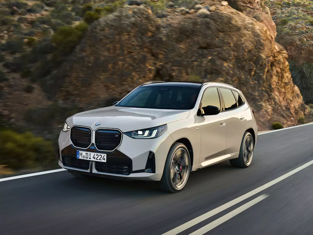 BMW X3 M50 em andamento