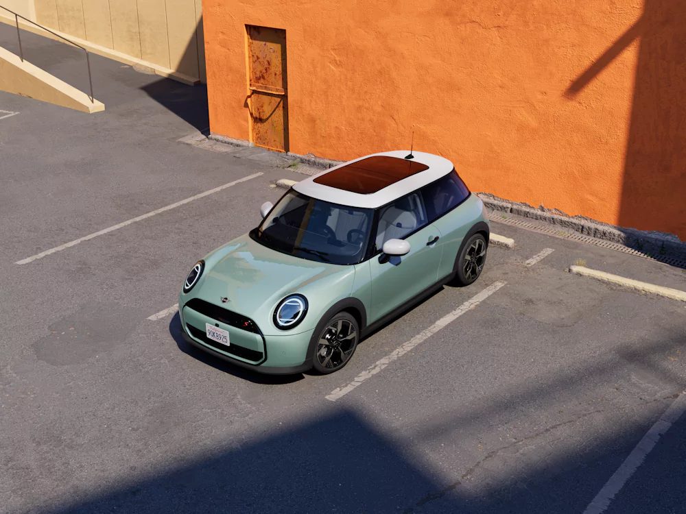 teto-panoramico-mini vista superior do novo MINI Cooper